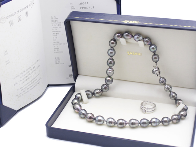 滋賀県大津市京都屋タサキ(TASAKI)高価買取りショップ