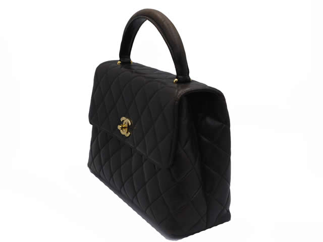滋賀県大津市京都屋CHANEL(シャネル)トップハンドルバッグ